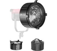 GVM - Lente Fresnel para luz de video LED con soporte Bowens, compatible con PROSD400B, 500B, 650B, SD600D, SD600S, iluminación de salida continua para fotografía de estudio