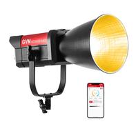 GVM - Luz de video LED de 300 W, 221950 lux/1 m, kit de iluminación de fotografía AIO SD300B con control de aplicación, kit de iluminación continua de luz de estudio de 2700 K-6800 K para YouTube