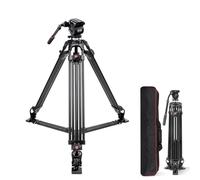 GVM S170 - Soporte de luz para fotografía, trípode de aluminio ajustable de 1,6 m para reflectores, cajas de luz, luces, paraguas, carga máxima de 25 kg, soporta rotación de 360° y disparo de tono