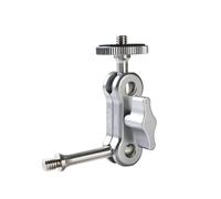 GVM Soporte de cámara ajustable con brazo mágico con tornillo de doble cara de 1/4 pies, brazo articulado de aleación de aluminio de 4.33 pulgadas para smartphone, luz de video, monitor, micrófono