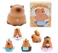 GVMJHYK Capybara Caja Ciega Capybara Figura Aleatoria Figura de Acción Figura de Acción Caja Sorpresa Coleccionable Arte Juguetes, Caja ciega Ideas Regalos para niños y Adultos 1PCS