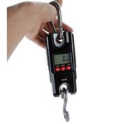 GVNFJKJK Básculas Colgantes Digitales, Mini báscula de grúa, Colgante electrónica Industrial Digital 300kg/0,1g, Pantalla LCD, pesaje Granja for el hogar y al Aire Libre