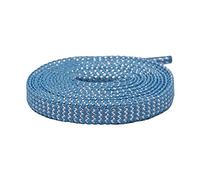 GVNFJKJK Cordones Unisex Cordones elásticos, Cordones for Botas, 1 par de for Zapatos con Rayas onduladas y Purpurina Colores, Planos Combinados Dos, reemplazo for Zapatillas Casuales(Blue,70cm)