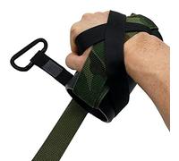 GVNFJKJK Fortalecedor de Mano, Mango de Ejercicio Lucha Brazos, Mango moleteado Antideslizante, cinturón Nailon, Agarre Fuerza, diámetro 7,5 cm for Gimnasio, tríceps y bíceps