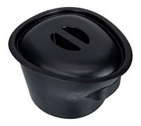 GVNFJKJK Inodoros portátiles, Accesorios Orinal Escupideras Orina Orinal con Tapa Inodoro Portátil Orinal for Bebé Adulto Ángulo Alto Mujer Embarazada Inodoro for Acampar Sartén for Cama De 5 L