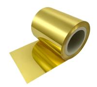 GVNFJKJK Láminas de Cobre, Placa Fina de Metal de latón, Hoja de Metal, Rollo de Cobre Fino, Tira de latón, Hoja de Cobre for Trabajo metalúrgico, Ancho de Bricolaje(0.05 * 300mm)