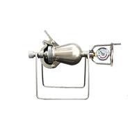 GVNFJKJK Mini máquina para Hacer Palomitas, Mini decoración Retro Tradicional China for Hacer Palomitas de maíz, Mini máquina Vintage 100 ml y 238, Acero Inoxidable 304(238ml)