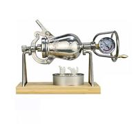 GVNFJKJK Mini máquina para Hacer Palomitas, Mini máquina de Palomitas maíz Retro, Vintage China, Acero Inoxidable 304, for Hacer pequeña for el hogar for reuniones Familiares