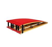 GVNFJKJK Trampolines Resistentes, Trampolín de Gimnasia for Adultos Alta Resistencia, Equipo bóveda con 9 resortes for el sótano la Barra del Gimnasio en casa Escuela