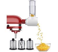GVODE Accesorio Cortador de Verduras y Rallador de Queso para KitchenAid