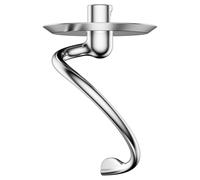 GVODE Gancho de amasado de acero inoxidable para KitchenAid, K45DH Gancho para amasar KitchenAid 4,3 y 4,7/4,8 L, cabezal inclinable, apto para lavavajillas