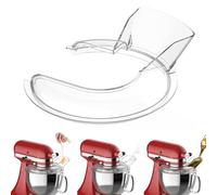 GVODE Protector de vertido para KitchenAid batidora 4,5 y 5 Quart con cabezal basculante, protección contra salpicaduras transparente, perfecto para tazón de KitchenAid
