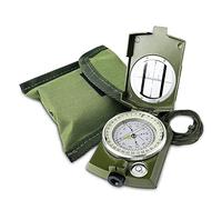 Gvolatee Brujula Militar Impermeable Brújula Profesional para Orientación con Efecto Fluorescente Compas para Senderismo Acampada Montañismo