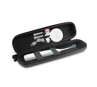 Gvolatee Estuche Eléctrico Dental para Braun/Philips/Sonicare/ATMOKO/Fairywill Cepillo Eléctrico Dental, Funda Caja Protector Viaje Universal Cubrir Bolso (Negra)