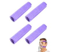 GVOXIS 4 Pcs CPAP fundas para cinturón de seguridad para la mejilla, cpap accesorios,CPAP Fundas para cinturón de seguridad, almohadillas faciales cómodas para la reducción de manchas rojas