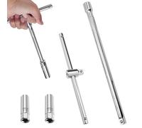 GVPOELR Llave para Bujías con Mango en T, 2 Piezas Llave de Bujía Universal con Mango, Llave de Bujía Flexible Universal, para Bujías de Acero de 14 mm y 16 mm con Mango, para Motos Coches Vehículos
