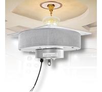 Gvqng Elevador EléCtrico para LáMparas De ArañA, Sistema De ElevacióN para LáMparas De ArañA con Control Remoto, Elevador para LáMparas Colgantes En Villas,Blanca,180kg