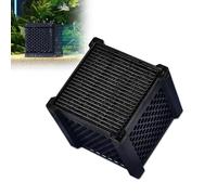 GVRGO Eco-Aquarium - Cubo purificador de agua, filtro de carbón activado con cubo de carbón de panal de abeja, cubo de filtro para tanque de peces, bebedor de caballos, estanques, acuarios