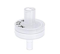 GVS Filter Technology, Filtro de jeringa, ABLUO, 13mm, Membrana NC, 0.22µm, alojamiento PP, 100/pc