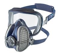GVS Filter Technology SPR404 Semimáscara Elipse Integra con visor + filtros P3 incluidos para protección contra partículas y olores molestos - Talla S/M