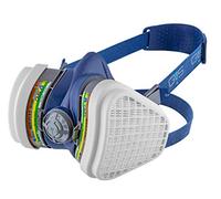 GVS Máscara Elipse SPR490 con filtros ABEK1P3 para gases, vapores y polvo, S/M, Azul