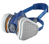 GVS Máscara Elipse SPR495 con filtros A2P3 para gases y vapores orgánicos hasta 5000 ppm y polvo, S/M
