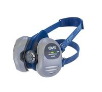 GVS SPR233K Máscara Elipse con filtros reemplazables ABEK1P3 para gases combinados, vapores y partículas, talla XL