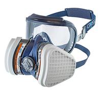 GVS SPR536 Semimáscara Elipse Integra con filtros A2P3 para gases orgánicos, vapores hasta 5000 ppm y partículas, S/M