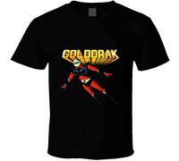 GVSCVS en's Goldorak Grendizer Duke Fleed Transformation T-Shirt and Apparel T Shirt Black(X-Large)