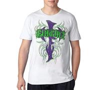 GVSCVS TNA Shirt Wrestling - Jeff Hardy White Enigma T-Shirt White(XX-Large)