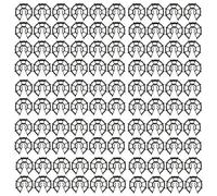 GVSS 100 piezas cuñas de armadura para hierro de hormigón de Ø6 a Ø12, cuña Beton para malla soldada de 15 mm, cuña de malla soldada Beton,plástico de cuñas de armazón para barras de acero,negro