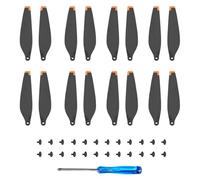 GVSS 16 unidades Hélices para DJI Mini 3 Pro, Hélices Accesorio para Drone, Hélices Reemplazables De Bajo Ruido Con Destornillador Y 24 Tornillos,para mejorar su experiencia de vuelo