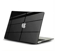 GVTECH Funda para MacBook Air 13.6 Pulgadas 2025 2024 2023 2022 M4 A3240 M3 A3113 M2 A2681 Cubierta de Plástico Dura Carcasa, Cubierta de Teclado y Protector de Pantalla, Funda Negro