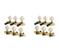 Gvvsjgdbis 2X 1:18 Guitarras Acústico Cabezales de máquina Guitarras Cuerdas Clave3L3R Guitarras Afinadores Llaves Accesorios de Reemplazo