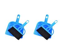 Gvvsjgdbis 2X Mini Bandeja de Polvo y Juego de Cepillos para Cerdo De Suministros de Erizo Limpiador para Hamster, y Polvo para la Cacha de Hamster