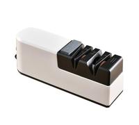 Gvvsjgdbis - Afilador de cuchillos eléctrico, de afilado de cuchillos 5 en 1 con hoja recta, para afilado grueso, reparación y afilado