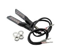 GW-02 Intermitente, homologado E, par (2 piezas) | 12 V, brazo 27 mm, aluminio, cristal tintado, con cable, homologación E, sin registro, OEM HE044000