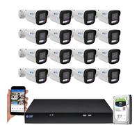 GW 1920p de seguridad NVR con HD megapíxeles 1090p en interior y exterior para gran angular de red PoE IP cámara de seguridad sistema