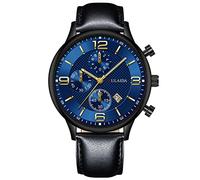 Gw-m5610u-1 - Reloj de pulsera analógico de cuarzo para hombre con correa de acero inoxidable, F., talla única