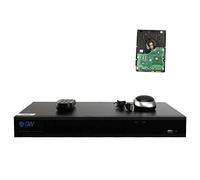 GW Security 4K HD 1920P grabadora de vídeo de red NVR de seguridad, compatible con cámaras IP ONVIF de 8 MP/5 MP/4 MP 1080P en tiempo real