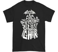 GWAR Vintage T-Shirt Glow in The Dark 1994 Mens Tops Graphic Unisex tee Shirt Black XXL