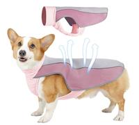 GWAWG Chaleco Refrigerante Perro, Dog Cooling Vest Pequeños/Medianos/Grandes, Chalde de Malla Transpirable Ajustable para el Verano, Arnés de Seguridad Refleccómodo