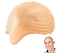 GWAWG Gorras De Látex Lisas, Gorros Calvos Calvos, Traje De Piel, Peluca, Látex Calvo, Sombrero De Cabeza De Goma, Cosplay, Atrez, Sombrero De Cabeza Calva