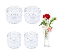 GWAWG Pack de 4 soportes para tallos de flores Hanataba, Ikebana Twister, soporte para tallo de ikebana en espiral, para hacer tú mismo ramo de flores, soporte para tallo de ikebana en espiral