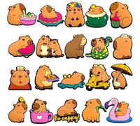 GWAWG Shoe Charms, 20 Piezas De Animales Lindos Pines Crocs, Accesorios Crocs PVC, Zapatos Pins Zueco Para Niños, Adolescentes, Mujeres