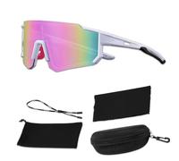 GWAWG Sports Glasses Set, Cycling Glasses Sunglasses for Men and Women, UV400 Protection Road Bike Glassess, Polarised Sunglassess for Cycling Running Baseball Golf Skiing Mountain Fishing