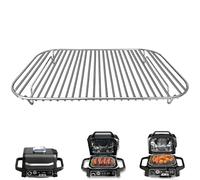 GWBSXM Estante de acero inoxidable, 12,6×8,7 pulgadas, soporte de parrilla para exterior e interior, accesorios Flex Flame Combi para Ninja OG751 OG701 Woodfire y otras freidoras de aire eléctricas de