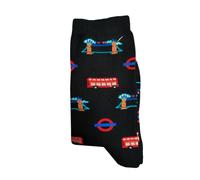 GWCC Con licencia London Underground IMens imágenes cónicas autobús y tren 2 estilos, Negro, ^