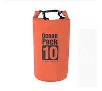 GWEMOSVSFQ Saco Estanque Dobrável 10 litros Impermeável com Alça Ajustável Prova D'Agua Mergulho Pescaria Saco Mochila,Naranja
