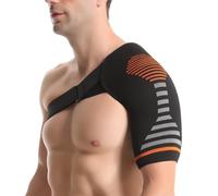 GWEOR Hombrera Ajustable para Hombre y Mujer,Soporte de Hombro para Manguito Rotador y Tendinitis,Estabilizador de Neopreno Transpirable para Alivio del Dolor y Lesiones Deportivas